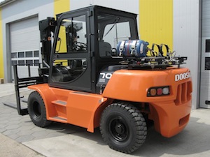 Nouvelle cabine pour chariot Doosan