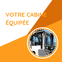 Votre cabine équipée