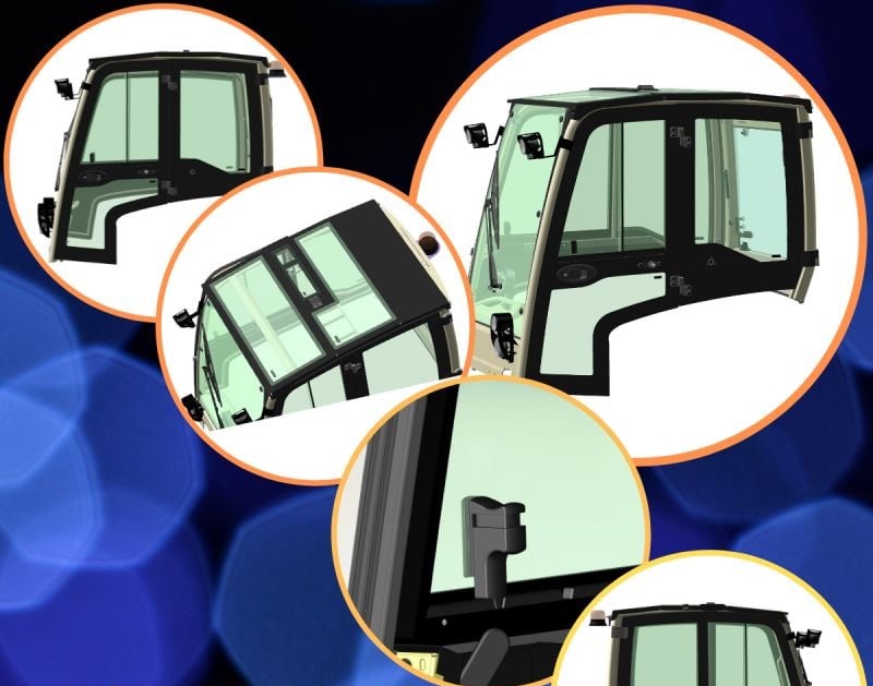 Cabine KBO 100% recyclable !